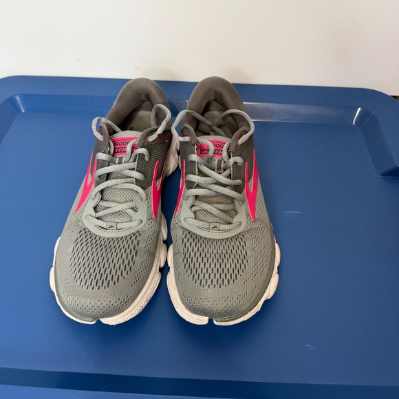 Brooks Anthem Women’s Running Shoes Sneakers Gray Pink Size 9.5 - Picture 2 of 8